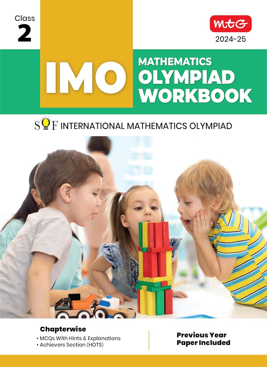 MTG Olympiad IMO Mathematics Workbook For Class 2 - Latest for 2024-25 Session