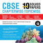 MTG CBSE 10 Years (2025-2016) Chapterwise Topicwise Solved Papers Class 10 Science - CBSE Champion For 2026 Exam