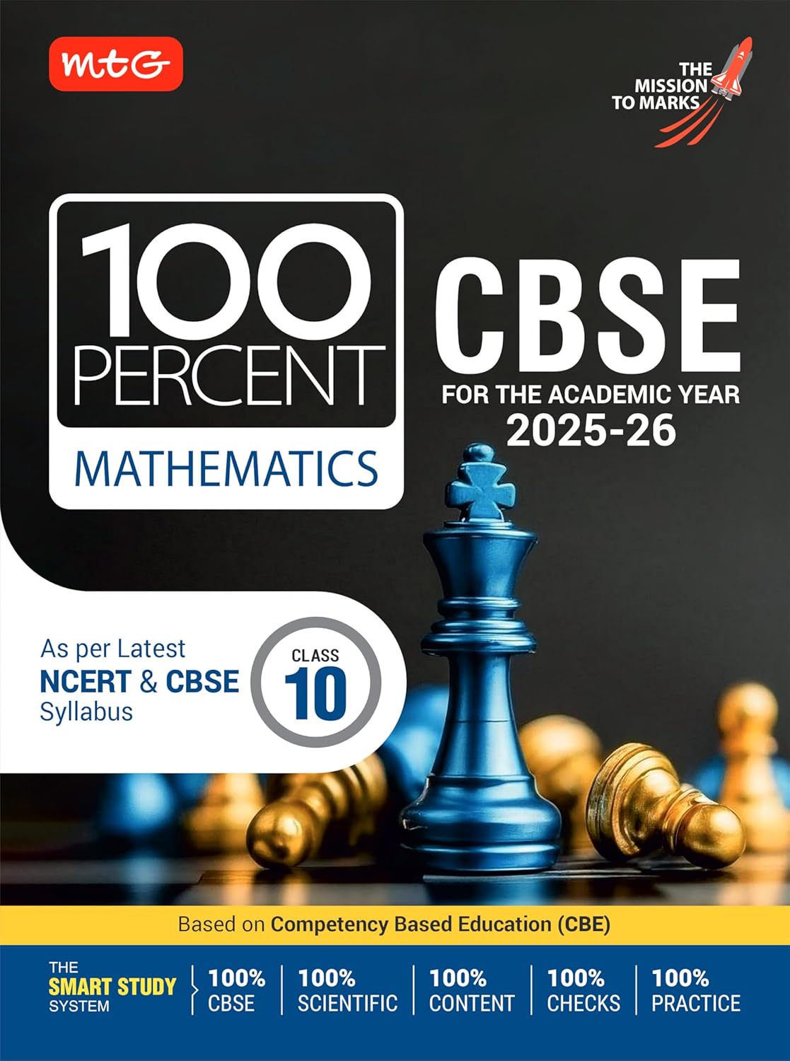MTG CBSE 100 Percent Mathematics Class-10 - For 2025-26 Exam