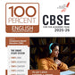 MTG CBSE 100 Percent English Language & Literature Class-9 - For 2025-26 exam