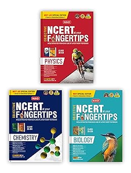 MTG Objective NCERT at your FINGERTIPS Physics, Chemistry & Biology For Class XI-XII - Latest & Revised Edition 2024-2025