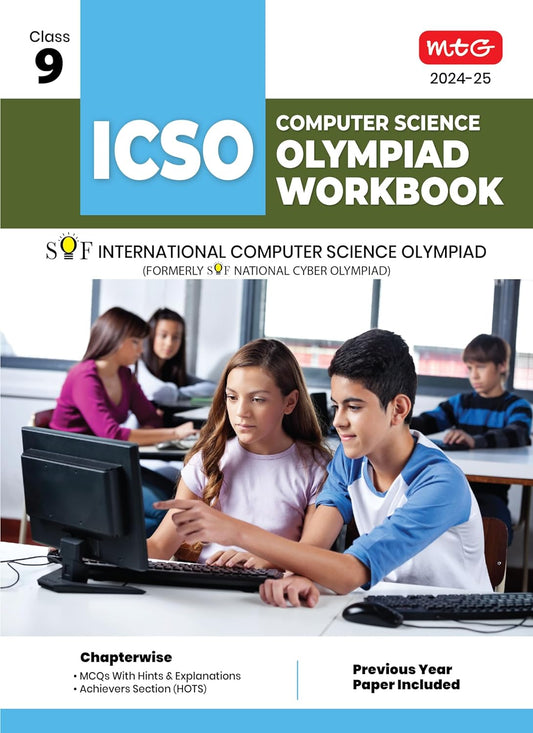 MTG Olympiad ICSO Computer Science Workbook For Class 9 - Latest for 2024-25 Session