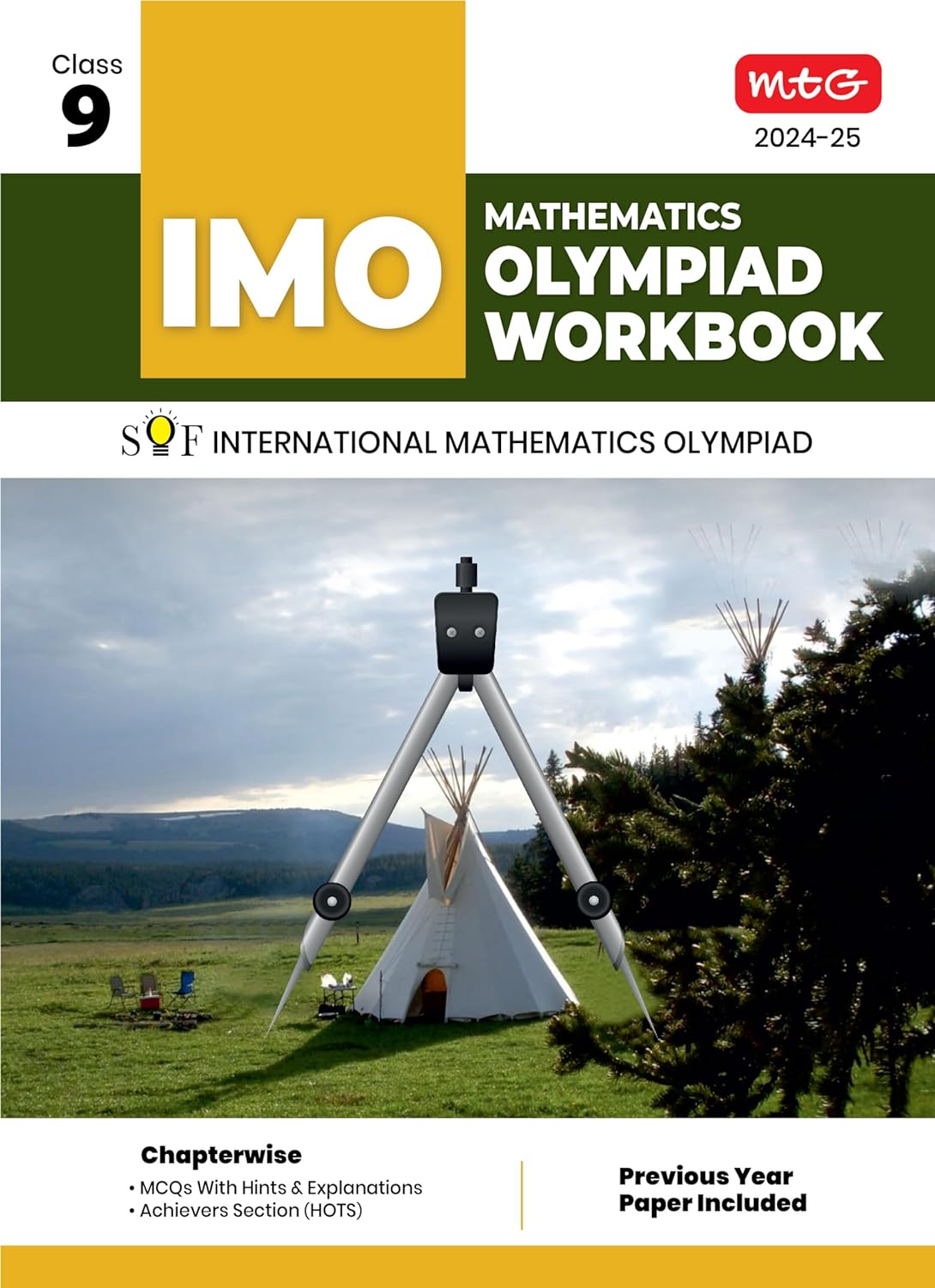 MTG Olympiad IMO Mathematics Workbook For Class 9 - Latest for 2024-25 Session
