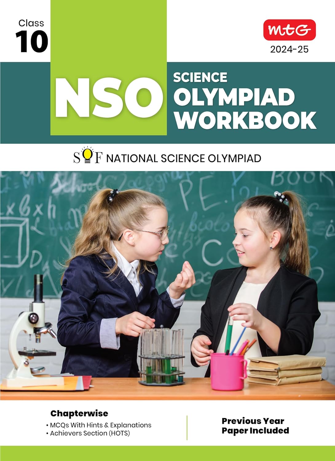 MTG Olympiad NSO Science Workbook For Class 10 - Latest for 2024-25 Session