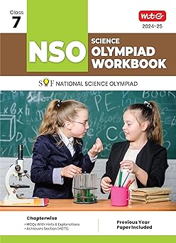 MTG Olympiad NSO Science Workbook For Class 7 - Latest for 2024-25 Session