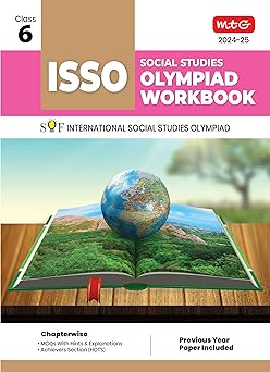 MTG Olympiad ISSO Social Studies Workbook For Class 6 - Latest for 2024-25 Session