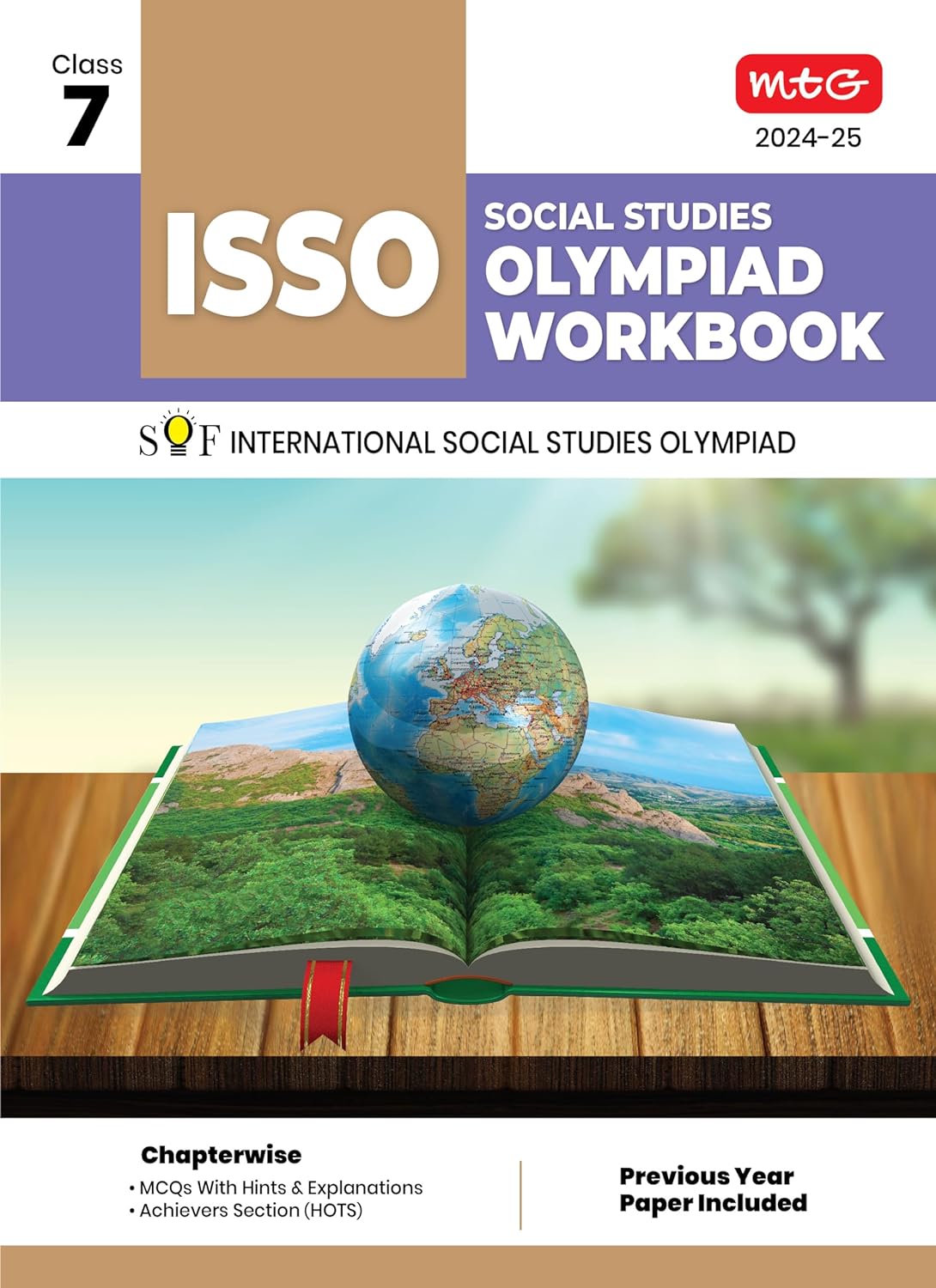 MTG Olympiad ISSO Social Studies Workbook For Class 7 - Latest for 2024-25 Session