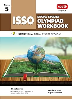 MTG Olympiad ISSO Social Studies Workbook For Class 5 - Latest for 2024-25 Session