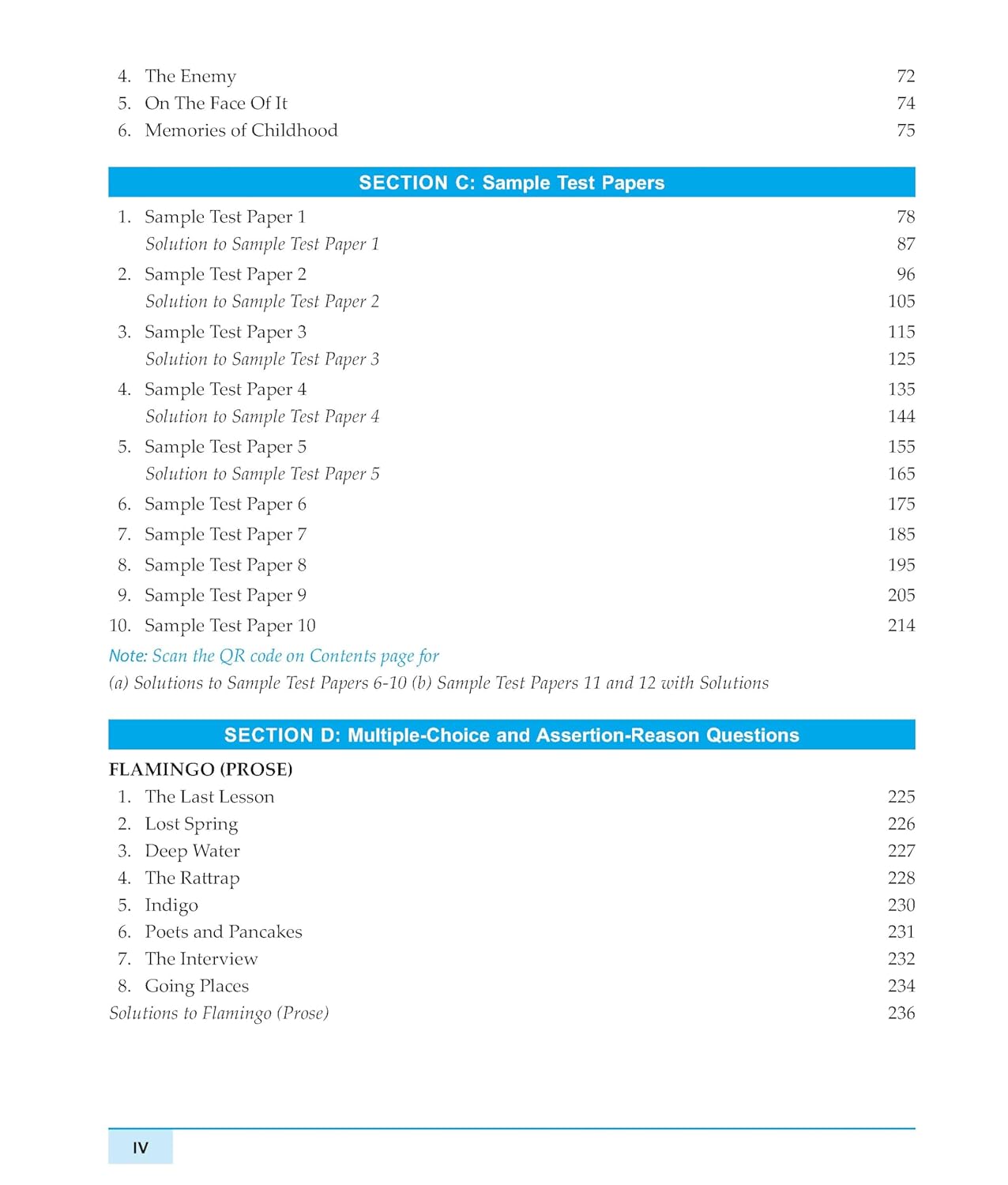 Macmillan CBSE Sample Test Papers English for Class 12 - Latest for 2026 Examination. Paperback