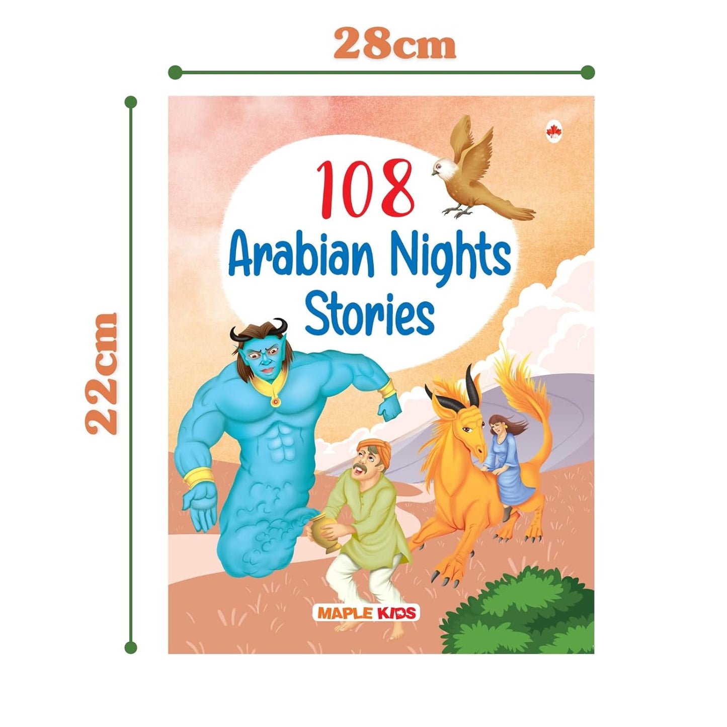 Maple - 108 Arabian Nights Stories - Moral Stories - Bedtime Stories - English Short Stories for Children. Paperback