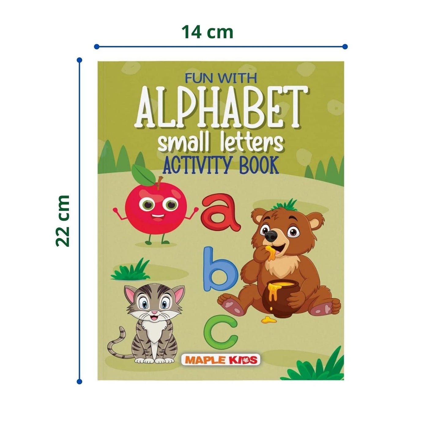 Maple - Brain Booster Activity Book Set (Set of 10 books) Colourful Pages - Alphabet Capital and Small Letters, Mazes, Spot the Difference, Sorting, Matching, Pencil Control Copy and Colour & Dot to Dot, Mathematics - Fun Early Learning. Paperback