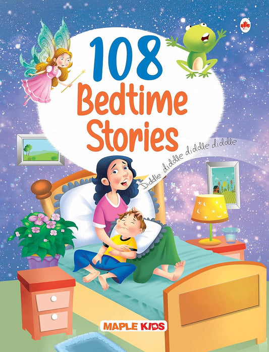 Maple 108 Bedtime Stories (Illustrated) - Story Book for Kids - English Short Stories for Children - Read Aloud to Infants, Toddlers