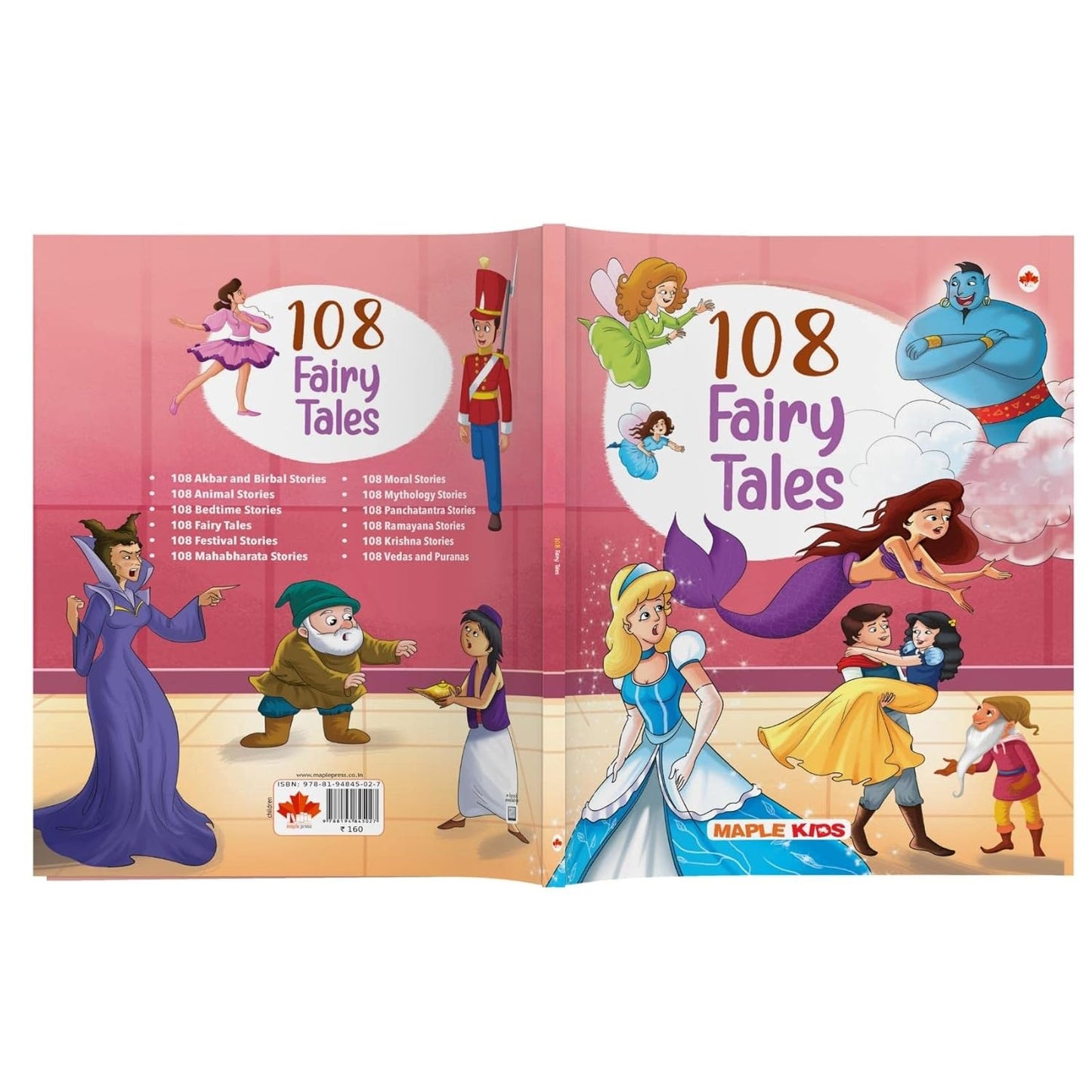 Maple 108 Fairy Tales (Illustrated) - Story Book for Kids - English Short Stories for Children - Read Aloud to Infants, Toddlers