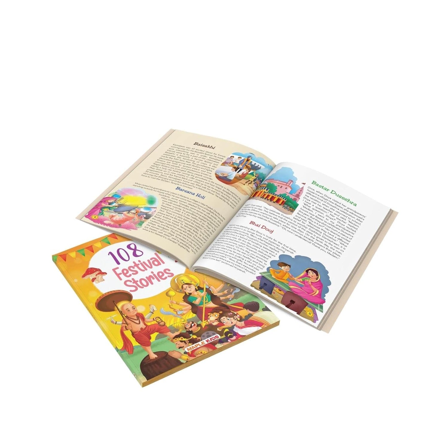 Maple 108 Festival (Illustrated) - Story Book for Kids - English Short Stories for Children - Read Aloud to Infants, Toddlers