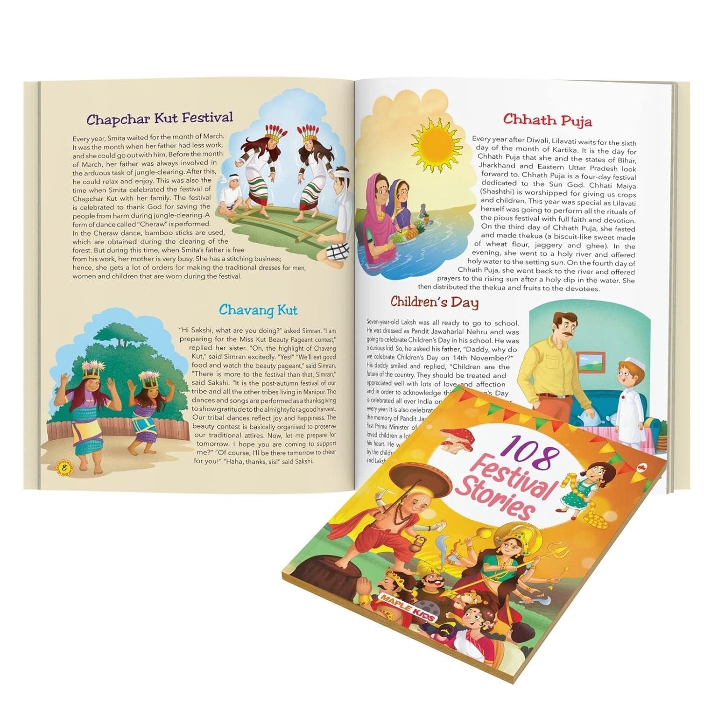 Maple 108 Festival (Illustrated) - Story Book for Kids - English Short Stories for Children - Read Aloud to Infants, Toddlers