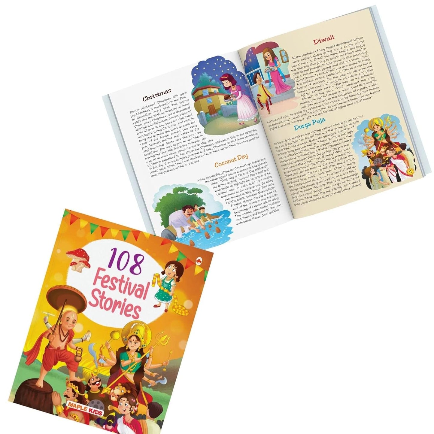 Maple 108 Festival (Illustrated) - Story Book for Kids - English Short Stories for Children - Read Aloud to Infants, Toddlers