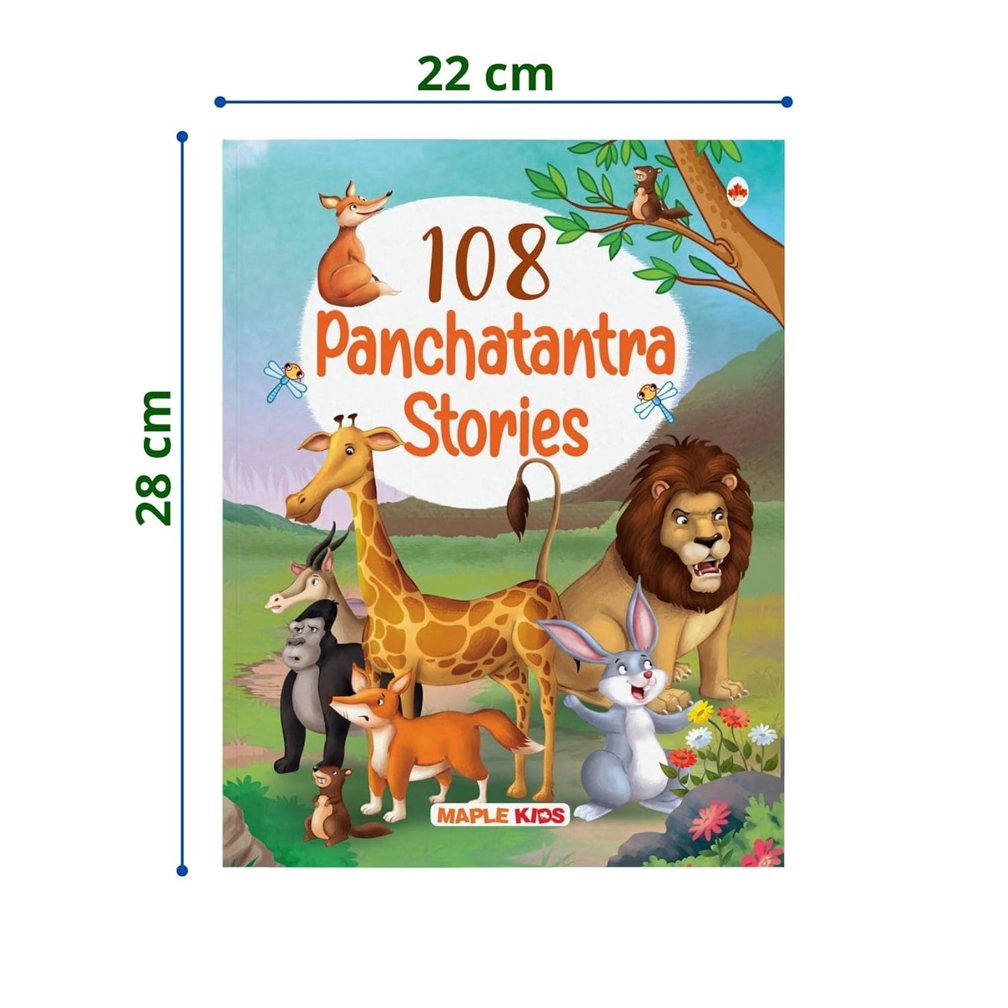 Maple 108 Panchatantra Stories (Illustrated) - Story Book for Kids - English Short Stories