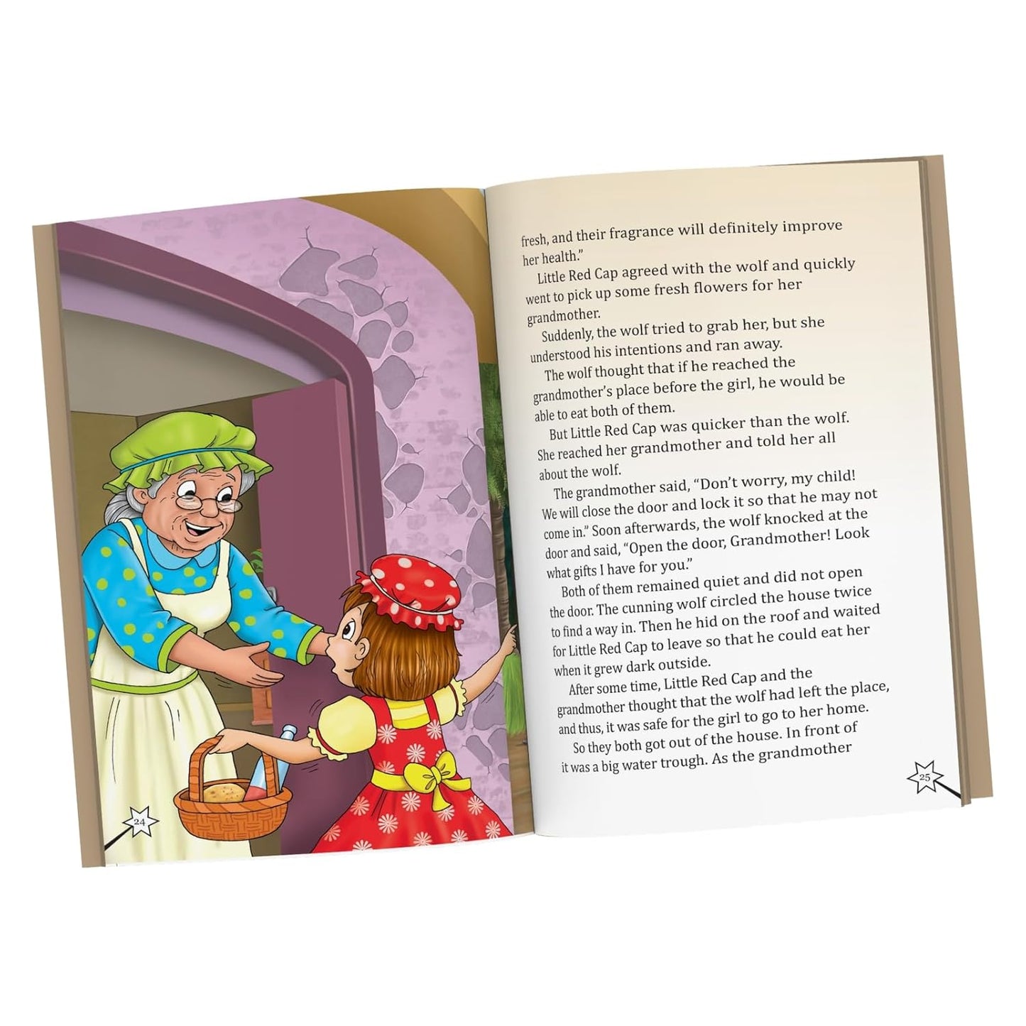 Maple Famous Illustrated Fairy Tales - Story book for Kids - Book for Kids 6+ Years Old. Paperback