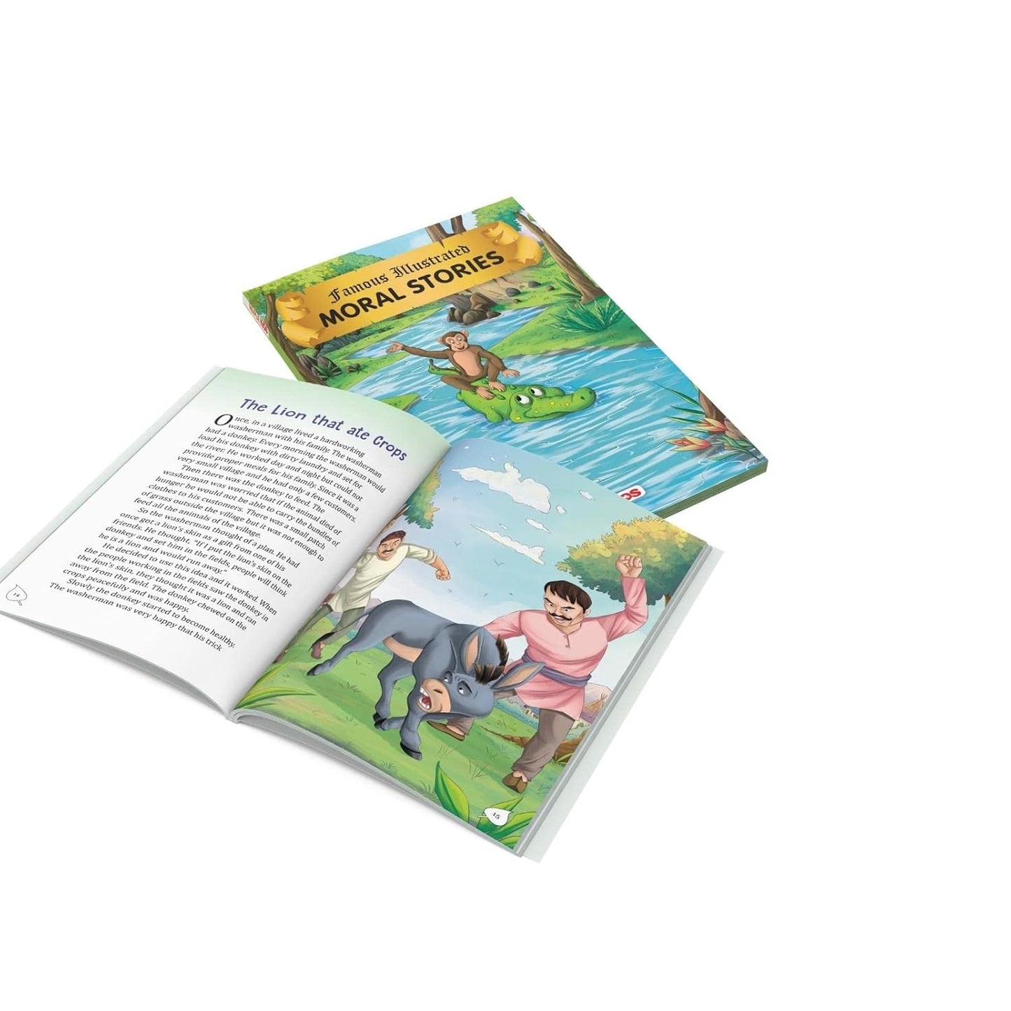 Maple Famous Illustrated Moral Stories - Story Book for Kids - Bedtime Stories. Paperback