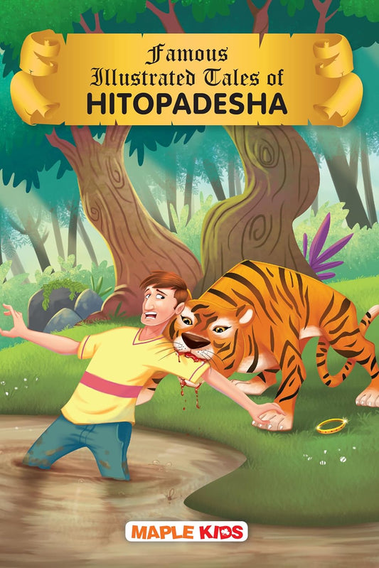 Maple Famous Illustrated Tales of Hitopadesha - Story book for Kids - Book for Kids 6+ Years Old. Paperback