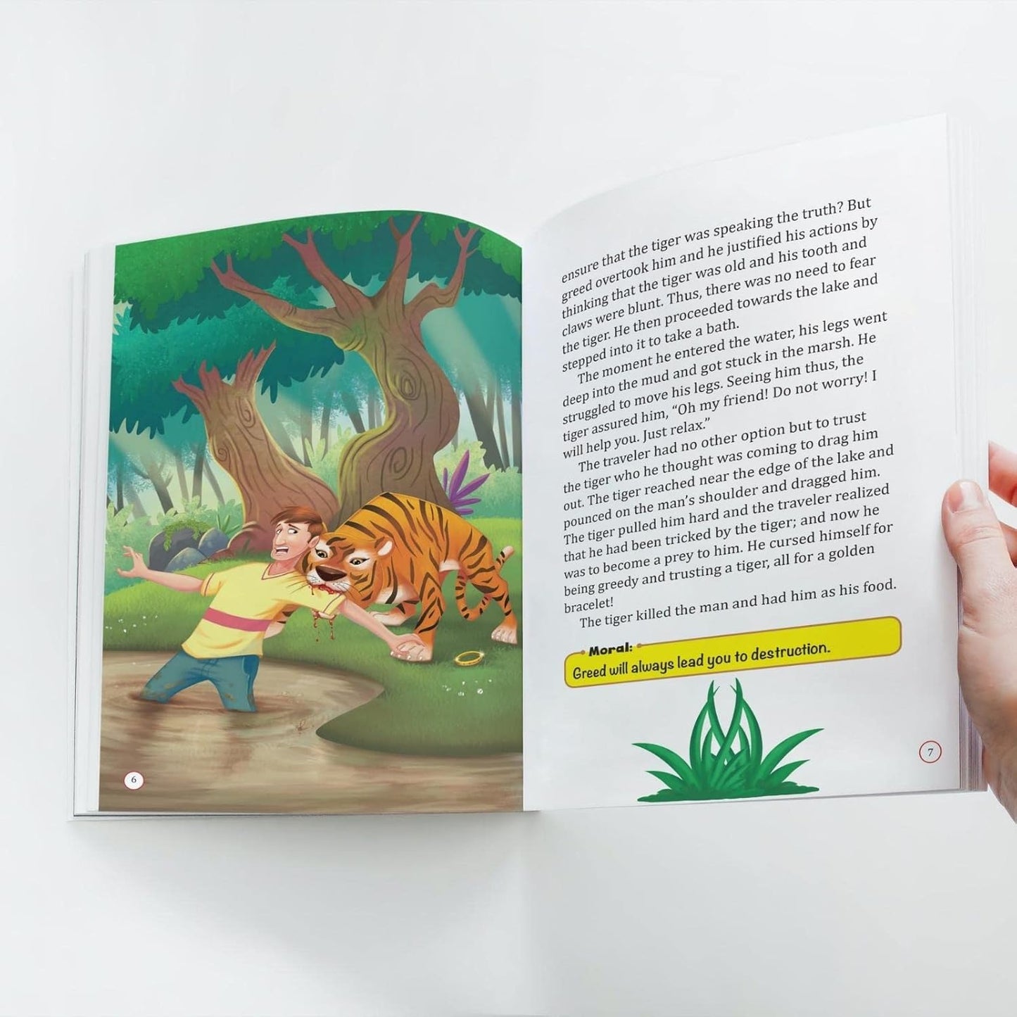 Maple Famous Illustrated Tales of Hitopadesha - Story book for Kids - Book for Kids 6+ Years Old. Paperback