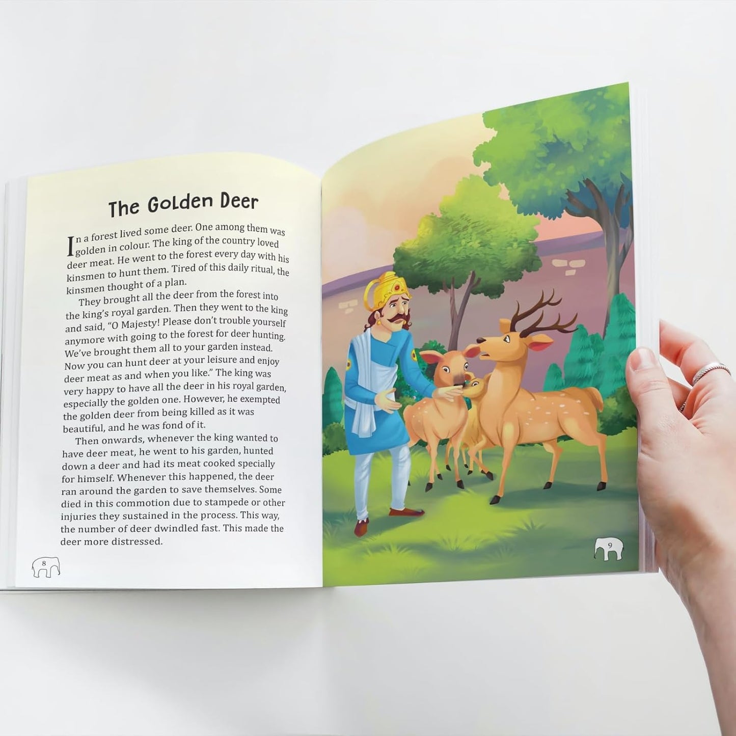 Maple Famous Illustrated Tales of Jataka - Story Book for Kids - English Short Stories with Colourful Pictures. Paperback