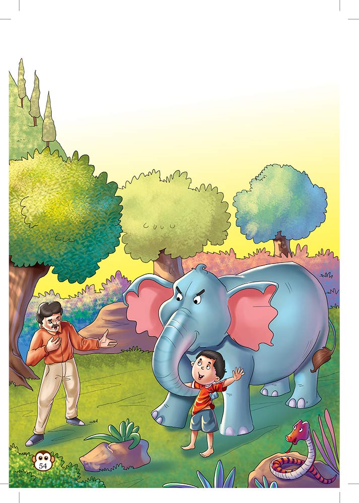 Maple Famous Illustrated Tales of Jungle Book - Story book for Kids - Book for Kids 6+ Years Old. Paperback