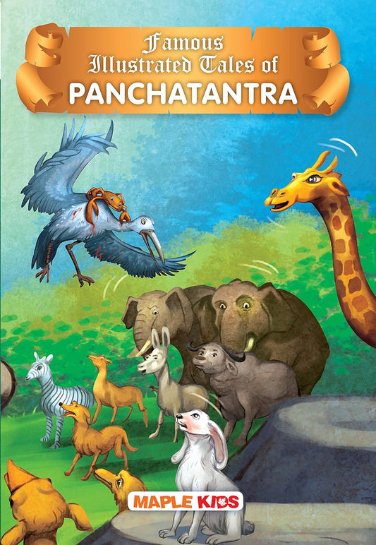 Maple Famous Illustrated Tales of Panchatantra - Story book for Kids - Book for Kids 6+ Years Old. Paperback