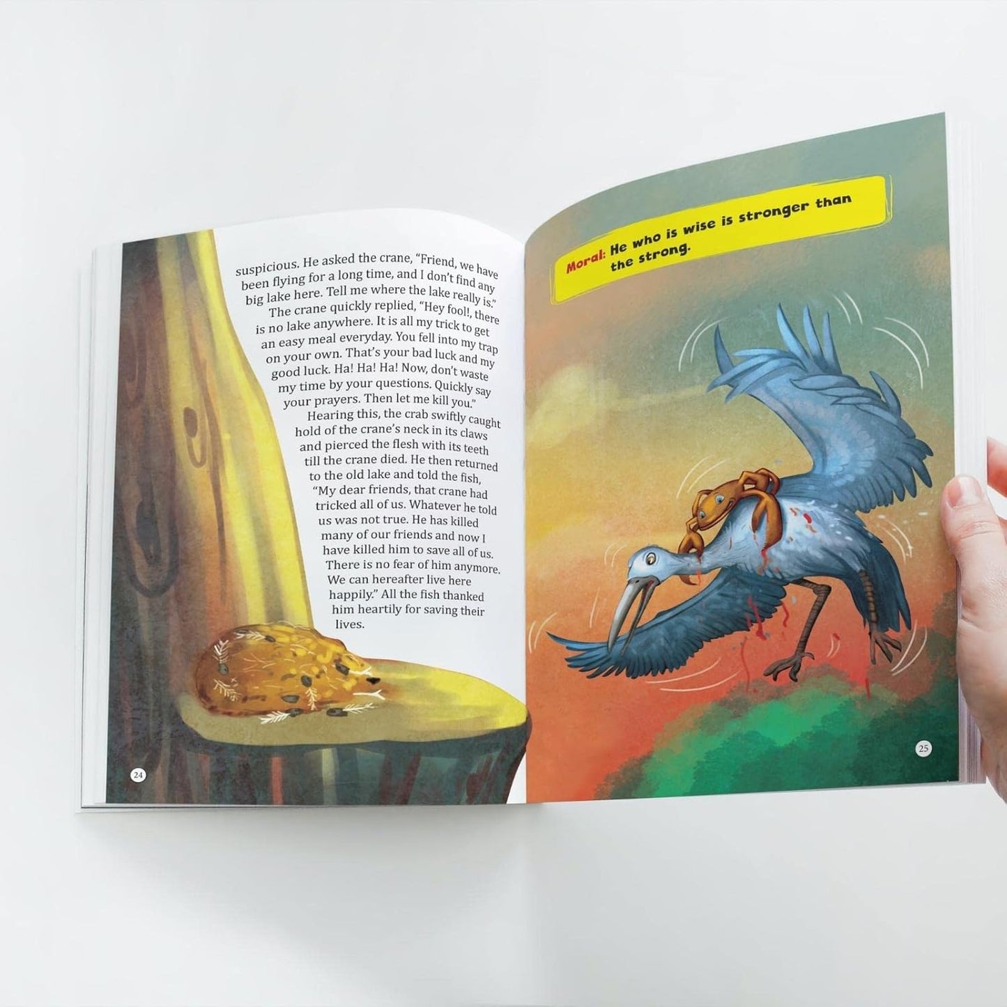 Maple Famous Illustrated Tales of Panchatantra - Story book for Kids - Book for Kids 6+ Years Old. Paperback