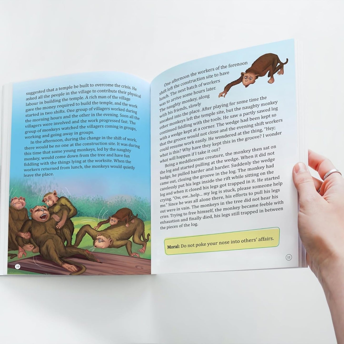 Maple Famous Illustrated Tales of Panchatantra Moral Stories - Story book for Kids - Book for Kids 6+ Years Old. Paperback