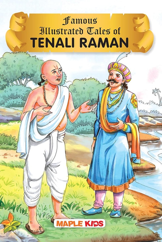 Maple Famous Illustrated Tales of Tenali Raman - Story book for Kids - Book for Kids 6+ Years Old. Paperback