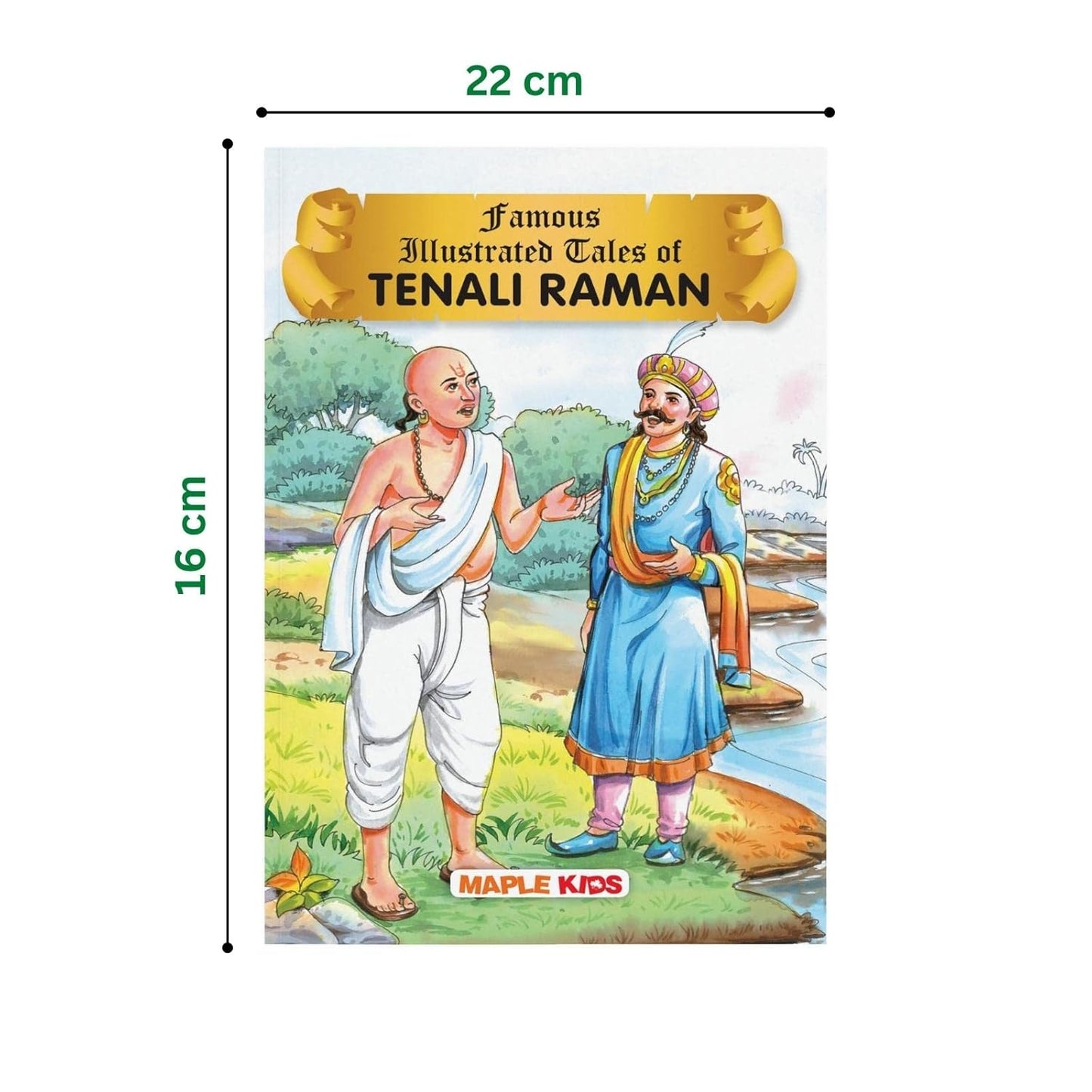 Maple Famous Illustrated Tales of Tenali Raman - Story book for Kids - Book for Kids 6+ Years Old. Paperback