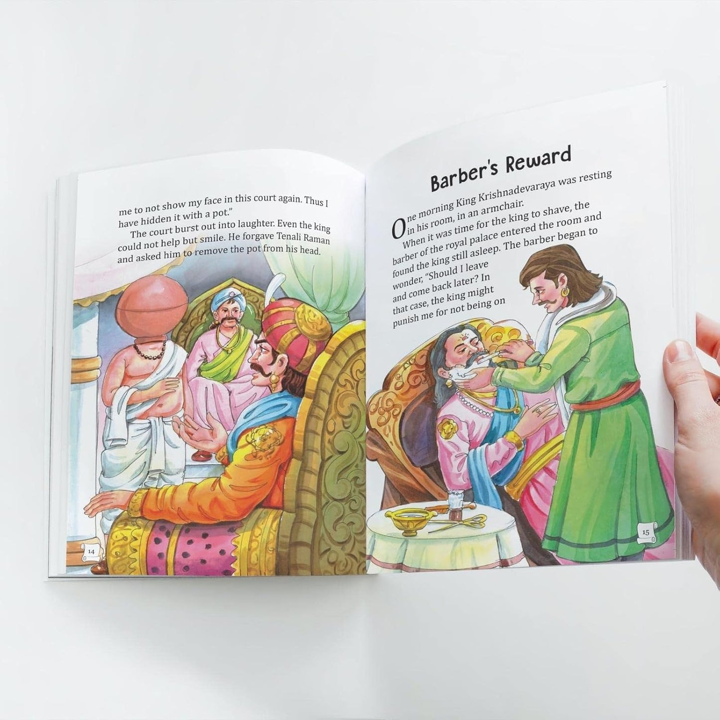 Maple Famous Illustrated Tales of Tenali Raman - Story book for Kids - Book for Kids 6+ Years Old. Paperback