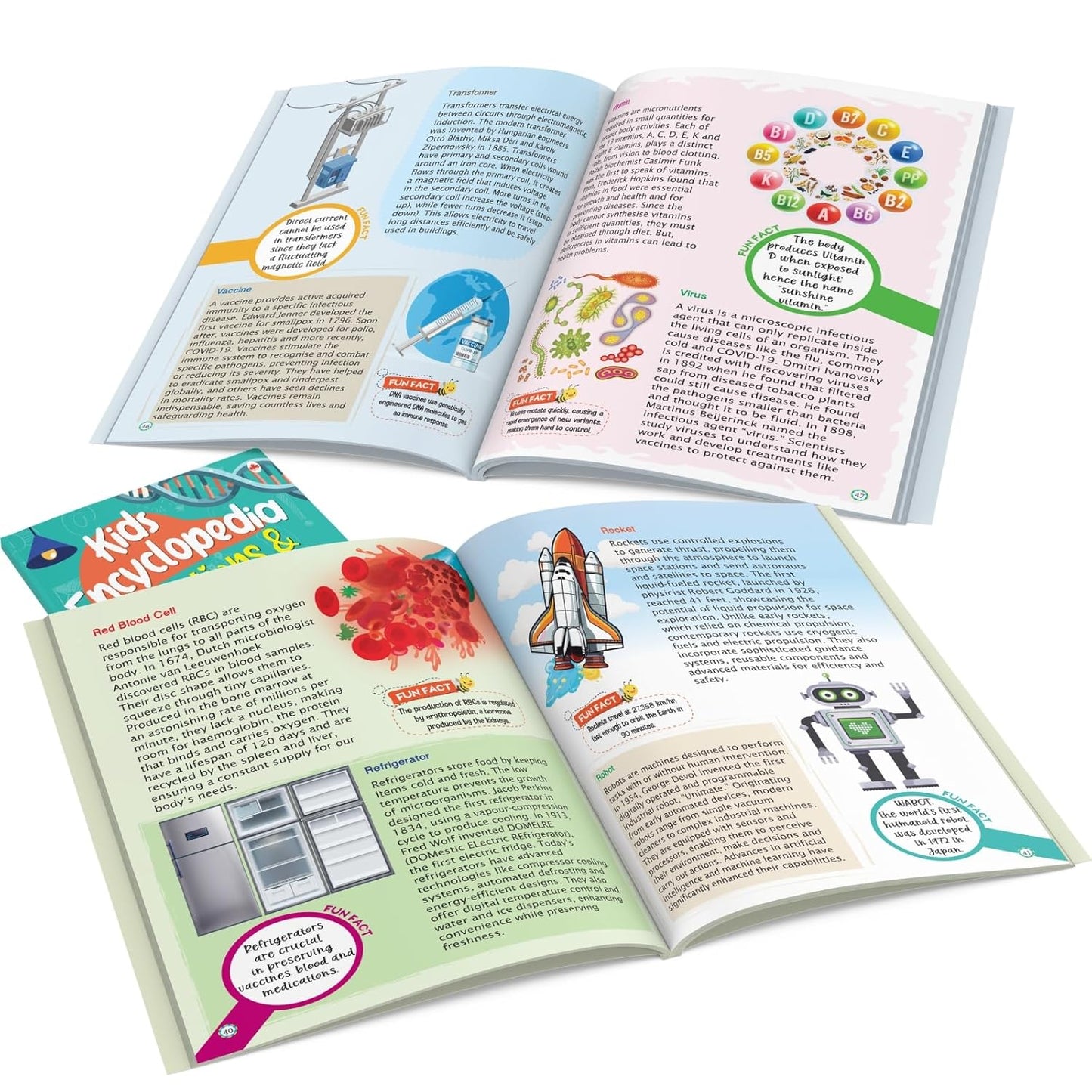 Maple Kids Encyclopedia - Inventions and Discoveries - Knowledge Book for Kids - Picture Book for Kids. Paperback