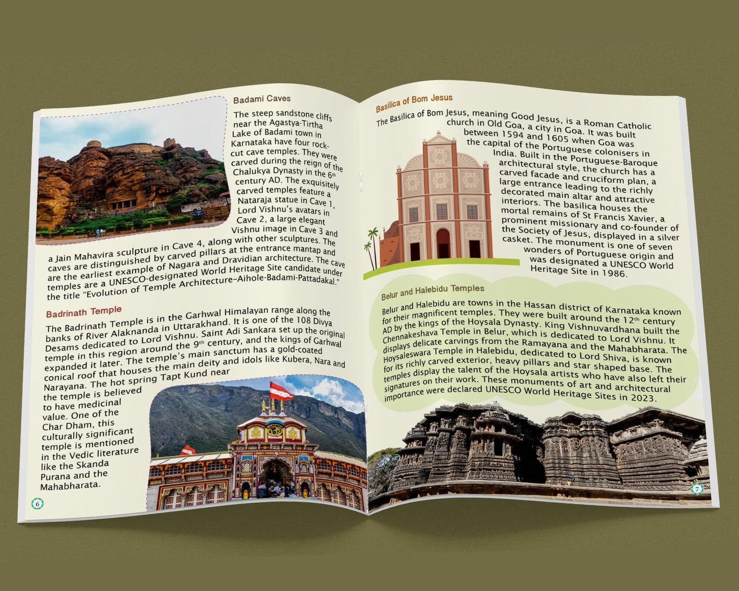 Maple Kids Encyclopedia - Temples and Monuments - Knowledge Book for Kids - Picture Book for Kids. Paperback