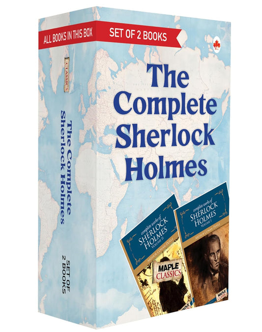 Maple The Complete Sherlock Holmes (Vol I and II - Set of 2 Books) - Complete Collection of 4 Novels and 56 Short Stories. Paperback