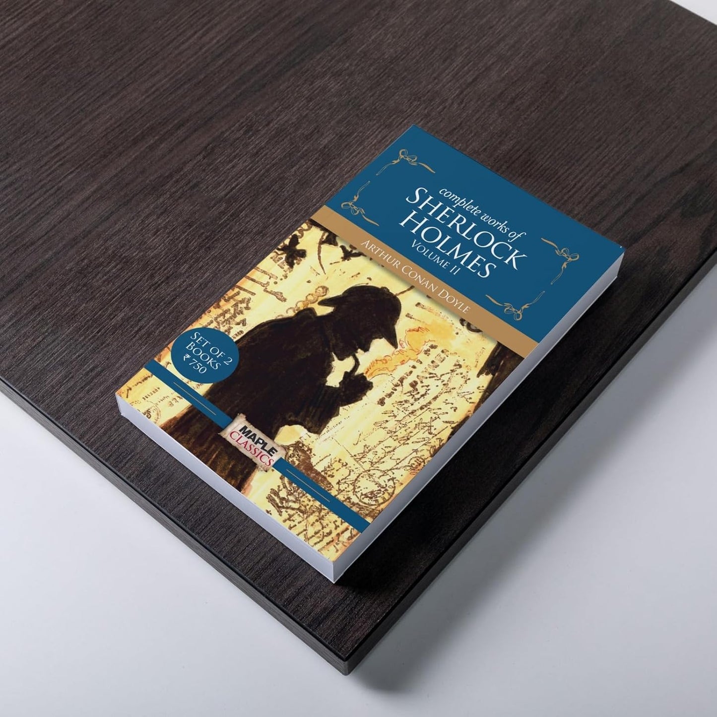 Maple The Complete Sherlock Holmes (Vol I and II - Set of 2 Books) - Complete Collection of 4 Novels and 56 Short Stories. Paperback