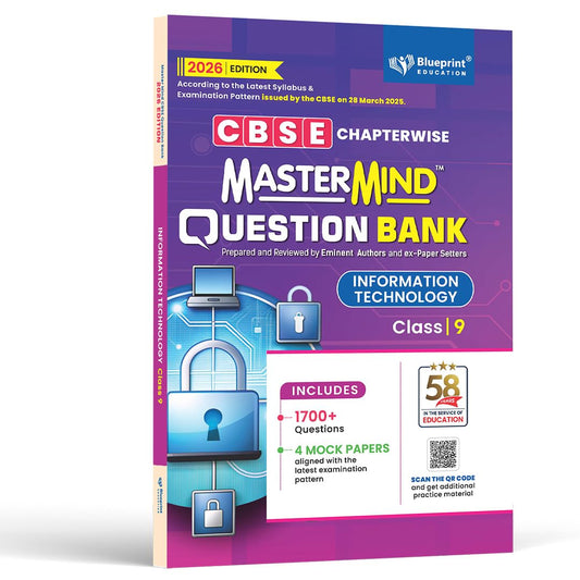 MasterMind Information Technology CBSE Question Bank Class 9 Latest Pattern for 2026 Examination - Paperback