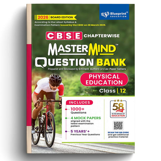 MasterMind Physical Education CBSE Question Bank Class 12 Latest Pattern for 2026 Examination - Paperback