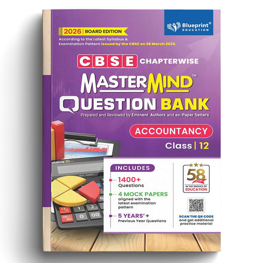 Mastermind Accountancy CBSE Question Bank Class 12 Latest Pattern for 2026 Examination - Paperback