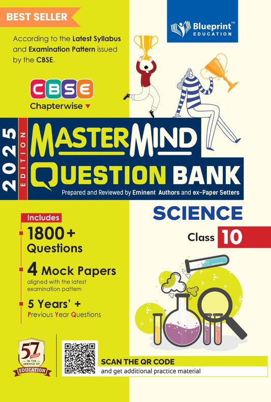 MasterMind Science CBSE Question Bank Class10 Latest Pattern for 2025 Examination - Paperback