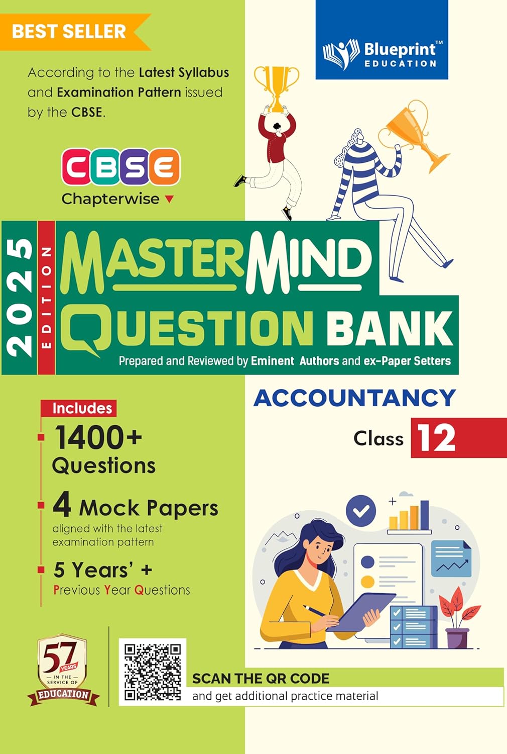 MasterMind Accountancy CBSE Question Bank Class 12 Latest Pattern for 2025 Examination - Paperback