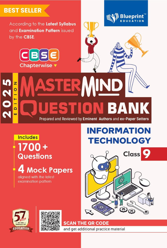 MasterMind Information Technology CBSE Question Bank Class 9 Latest Pattern for 2025 Examination - Paperback