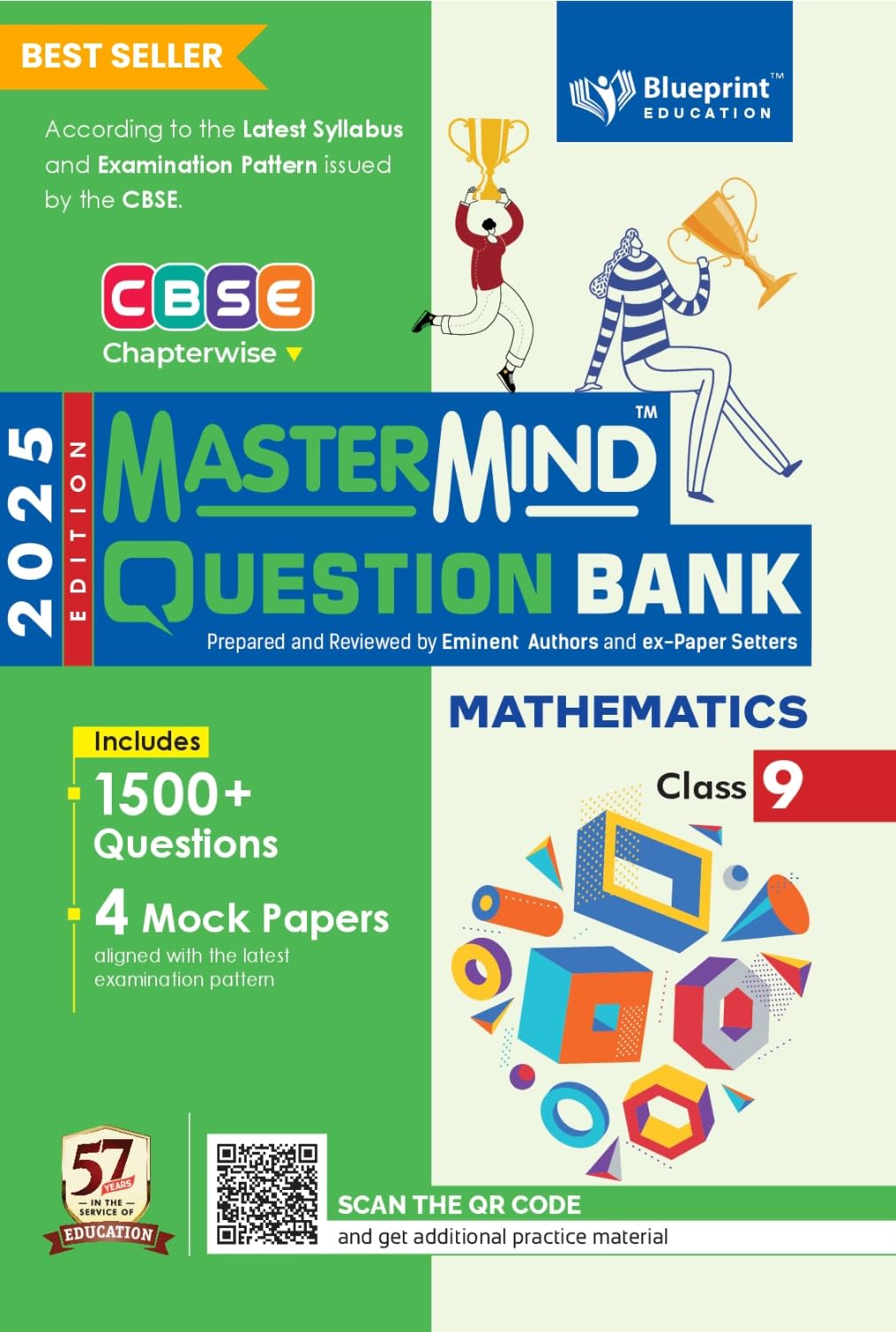MasterMind Mathematics CBSE Question Bank Class 9 Latest Pattern for 2025 Examination - Paperback