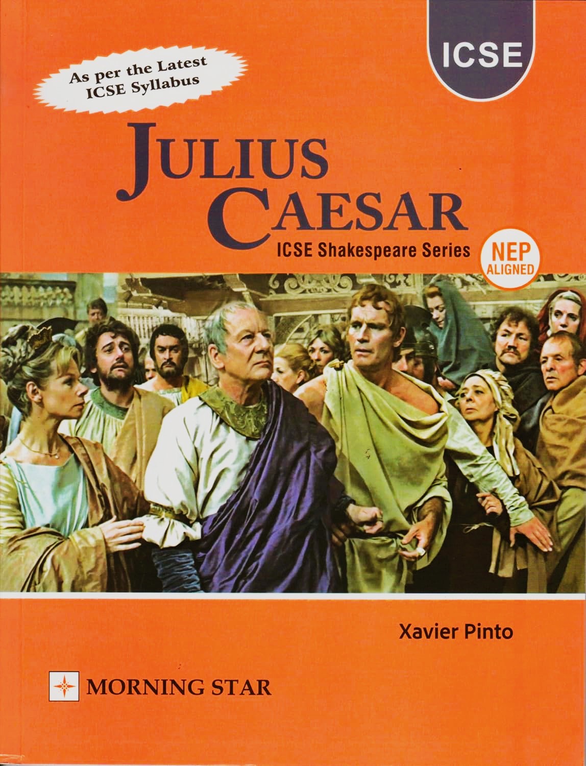 Morning Star ICSE Julius Caesar Textbook, Treasure Chest Workbook & Total English for Class 9 - Set of 3 Books - (According to the Latest ICSE Syllabus) - (Revised Edition)