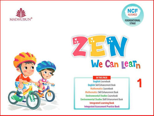 Madhubun Zen We Can Learn Set Box for Class 1 - Latest for 2026-27 Session