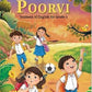 NCERT Curiosity (Science) & Exploring Society: India and Beyond (Social), Poorvi (English) & Malhar (Hindi) For Grade 6 (Set of 4 Books) -  Latest for 2025 Examination.