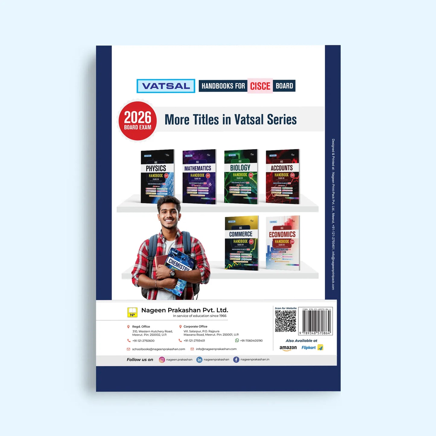 Vatsal ISC Chemistry Handbook for Class 12 _ Based on Revised Syllabus by CISCE - for 2026 Exam's
