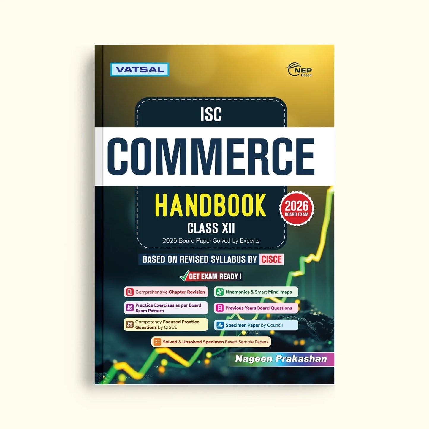 Nageen ISC Accounts, Economics and Commerce Handbook Class 12 _Based on Revised Syllabus by CISCE - Set of 3 Books - for 2026 Exam's