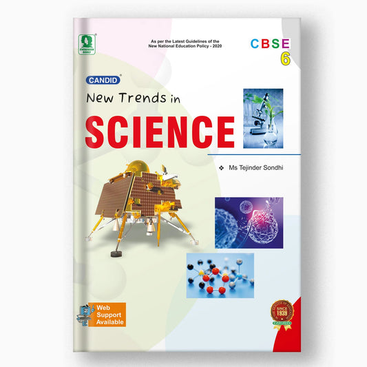 Evergeen Candid New Trends in Science for Class 6 - Latest for 2025-26 Session. Paperback
